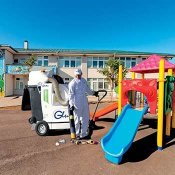 Glutton® delivers the benefits of cleanliness in schools.