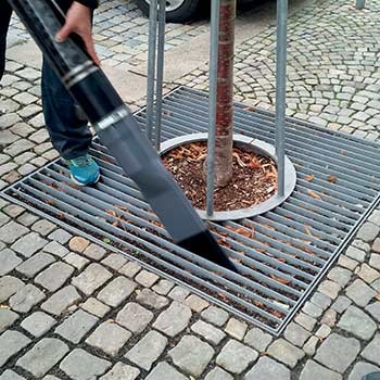 Bocal para grelha de proteção de árvores com coletor 
