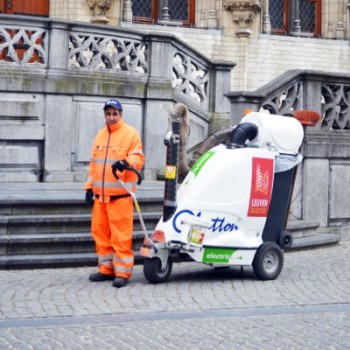 Glutton® Zen® - La balayeuse de voirie 100% électrique