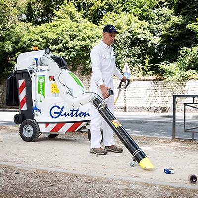 Glutton® Zen® - La balayeuse de voirie 100% électrique