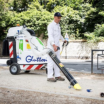 Glutton® - Elektrische zuigers voor stedelijk en industrieel afval